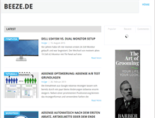 Tablet Screenshot of beeze.de
